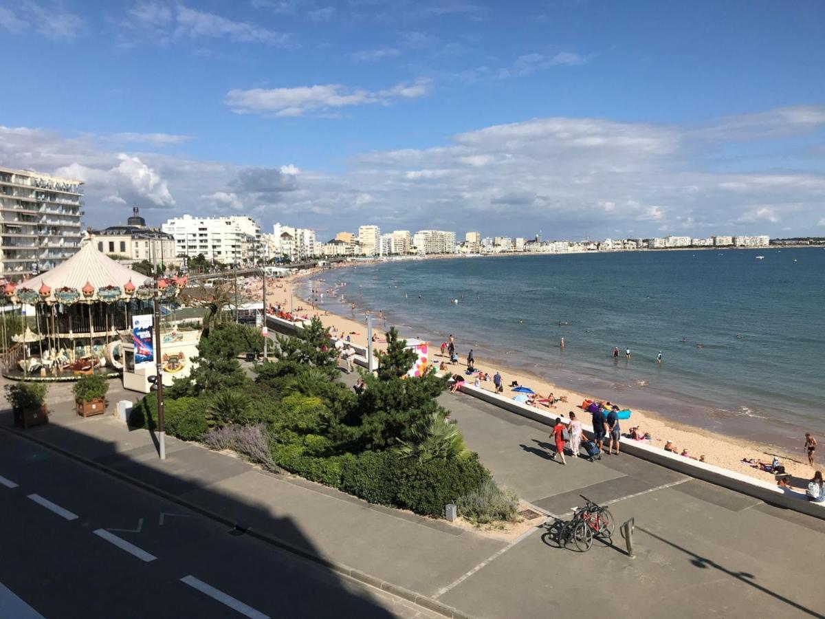 Appartement T2 Face Plage Avec Balcon, Cuisine Equipee Et Tv - Fr-1-92-908 Les Sables-dʼOlonne Eksteriør bilde